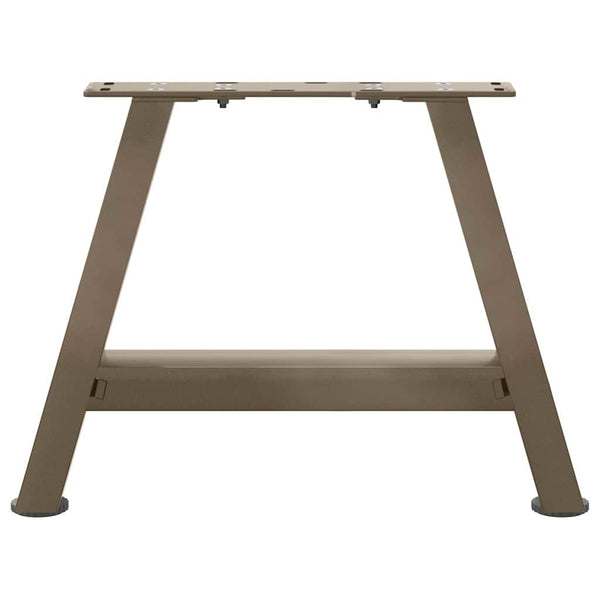 A-Form Couchtischbeine Stahl 40 cm, 2er-Set