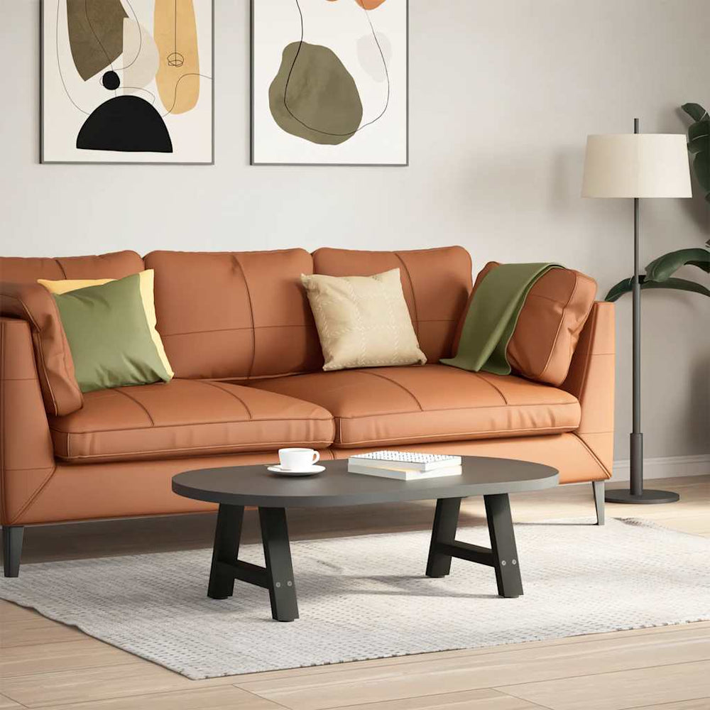 Couchtischbeine A-Form, 50cm, Schwarz, 2er Set