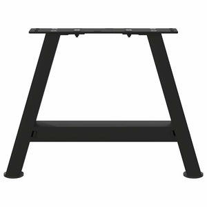 Couchtischbeine A-Form, 50cm, Schwarz, 2er Set