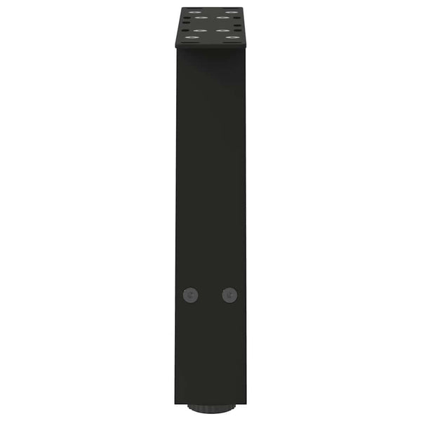 Couchtischbeine A-Form, 50cm, Schwarz, 2er Set