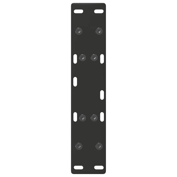 Couchtischbeine A-Form, 50cm, Schwarz, 2er Set