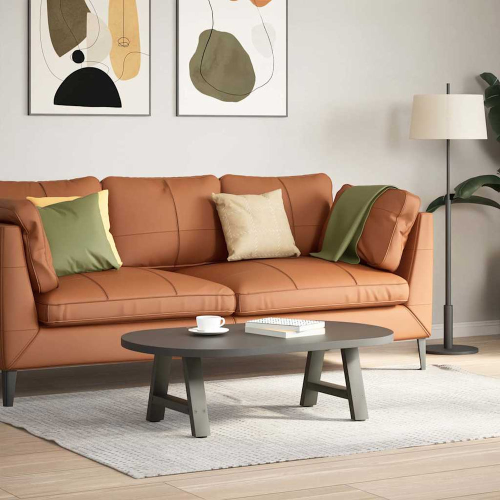 Couchtischbeine A-Form Anthrazit, 2er Set