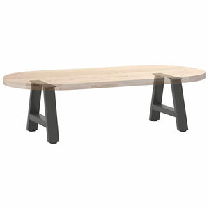 Couchtischbeine A-Form Anthrazit, 2er Set