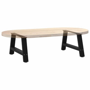 Couchtischbeine A-Form, Schwarz, 60cm, 2er-Set