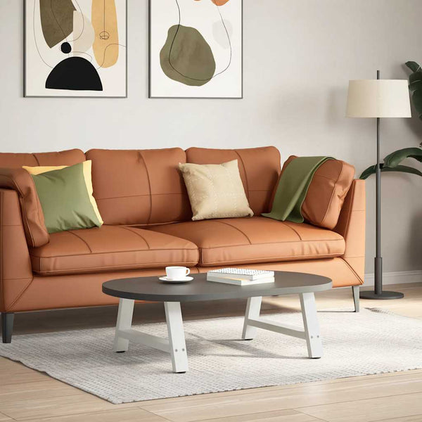 Couchtischbeine A-Form, 60cm, Weiß, 2er-Set