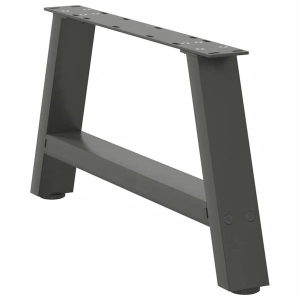 Couchtischbeine A-Form Anthrazit, 2er Set