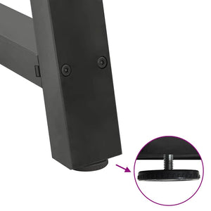 Couchtischbeine A-Form Anthrazit, 2er Set