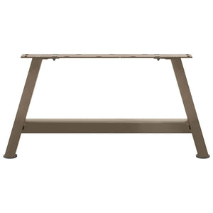 Couchtischbeine A-Form Stahl, 60 cm, 2er-Set