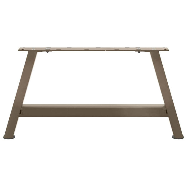 Couchtischbeine A-Form Stahl, 60 cm, 2er-Set