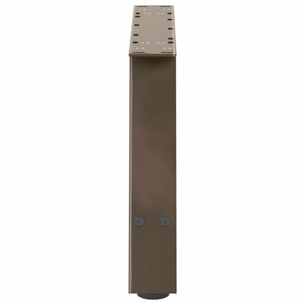 Couchtischbeine A-Form Stahl, 60 cm, 2er-Set