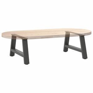 Couchtischbeine A-Form Anthrazit 70 cm (2er Set)