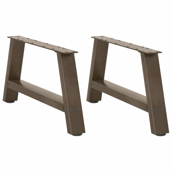 Couchtischbeine A-Form, 70cm Stahl, 2er Set