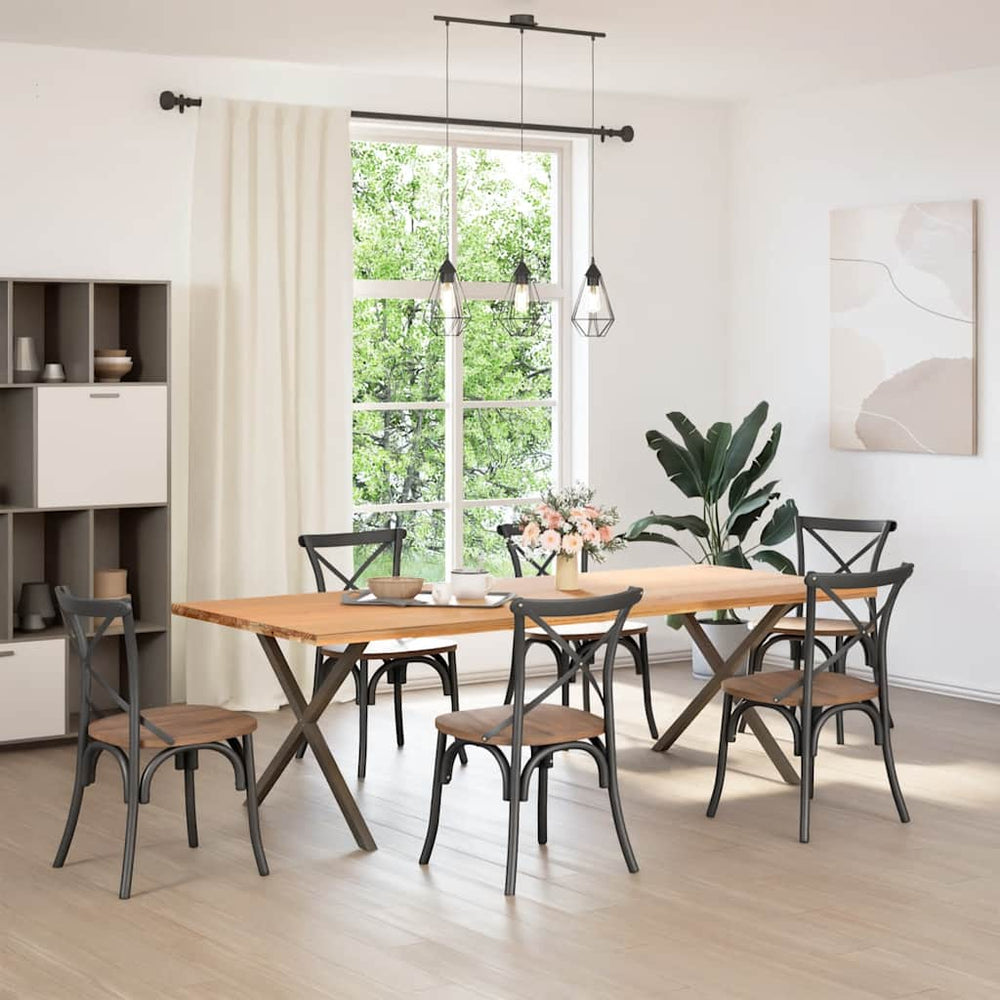 Couchtischbeine A-Form, 70cm Stahl, 2er Set