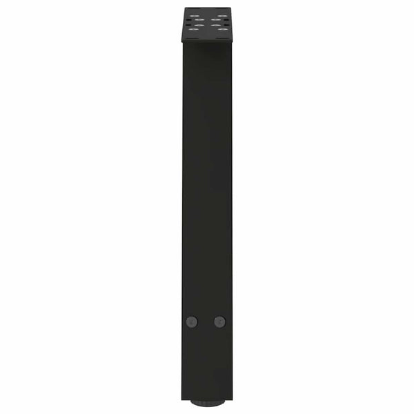 Couchtischbeine A-Form, 38cm, Schwarz, 2er-Set