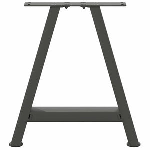 A-Form Couchtischbeine Anthrazit, 2er Set