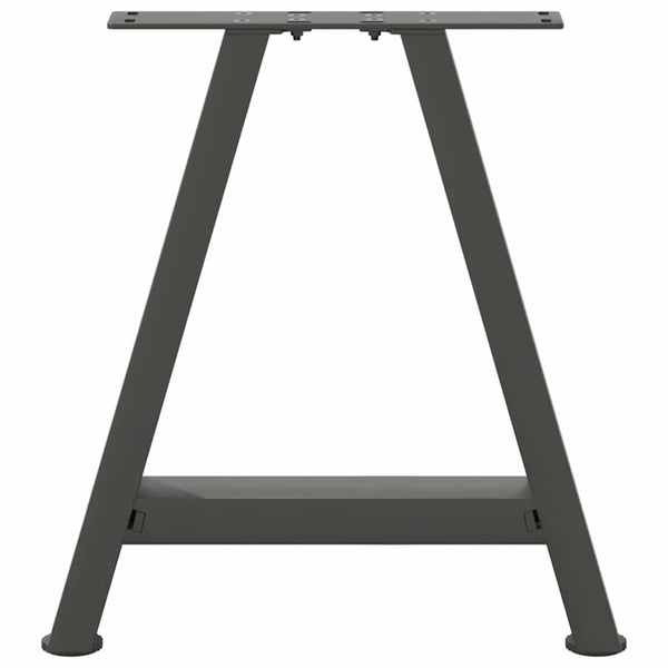 A-Form Couchtischbeine Anthrazit, 2er Set