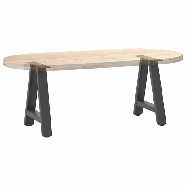 A-Form Couchtischbeine Anthrazit, 2er Set