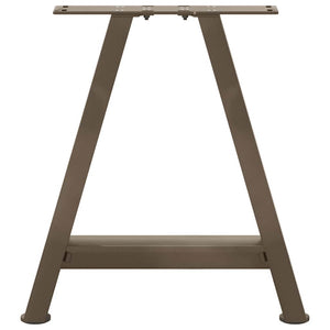 A-Form Couchtischbeine aus Stahl, 2er Set