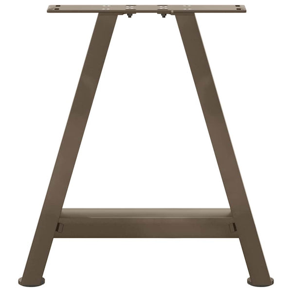 A-Form Couchtischbeine aus Stahl, 2er Set