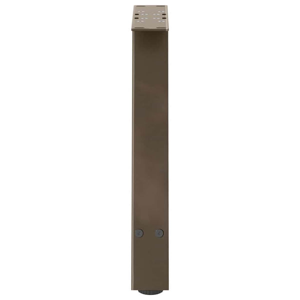 A-Form Couchtischbeine aus Stahl, 2er Set