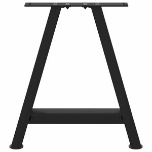 Couchtischbeine A-Form, 2er Set, Schwarz