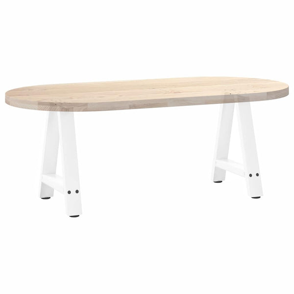 Weiße A-Form Couchtischbeine, 50 cm, 2er Set