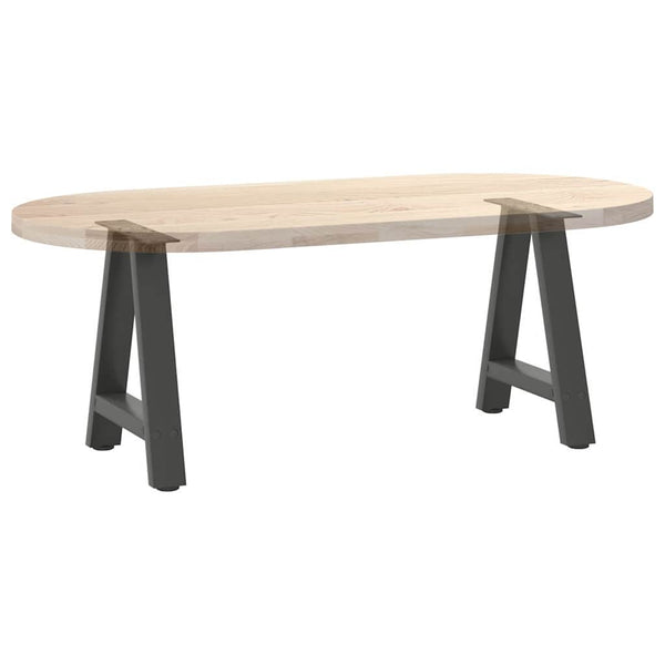 Couchtischbeine A-Form Anthrazit, 2er-Set