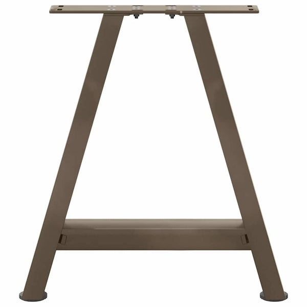 A-Form Couchtischbeine Stahl 50cm, 2er Set