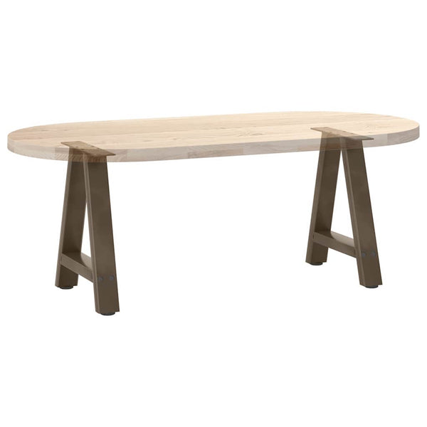 A-Form Couchtischbeine Stahl 50cm, 2er Set