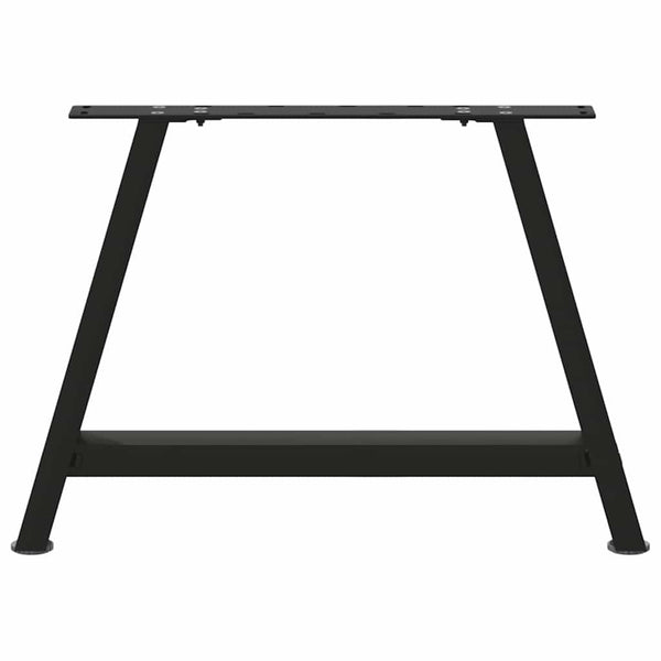 Couchtischbeine A-Form, Schwarz, 60cm, 2er-Set