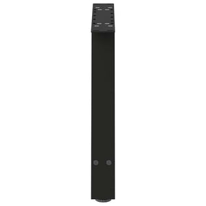 Couchtischbeine A-Form, Schwarz, 60cm, 2er-Set