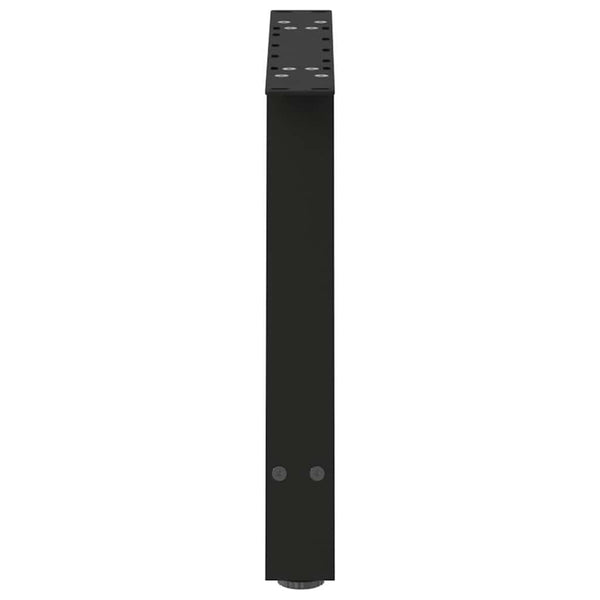 Couchtischbeine A-Form, Schwarz, 60cm, 2er-Set