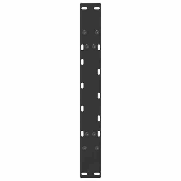 Couchtischbeine A-Form, Schwarz, 60cm, 2er-Set
