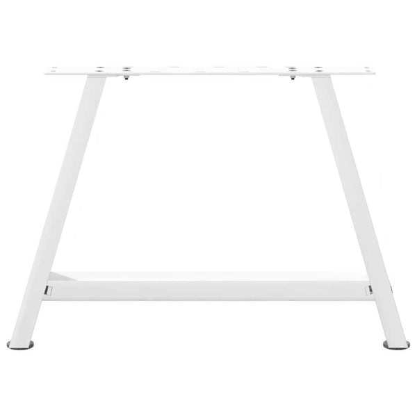 Couchtischbeine A-Form Weiß, 2er Set