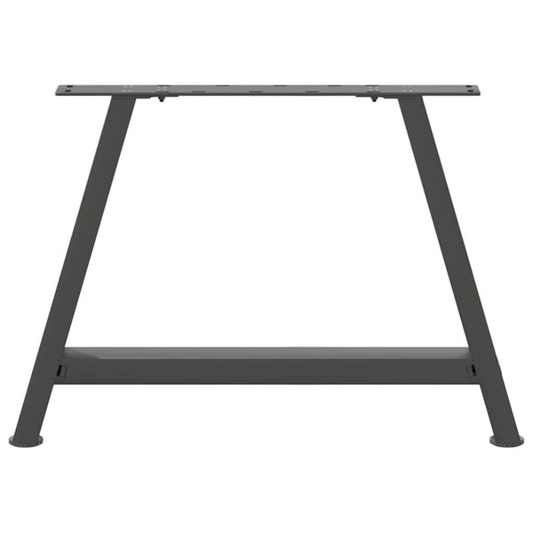 Couchtischbeine A-Form Anthrazit 60 cm, 2er-Set