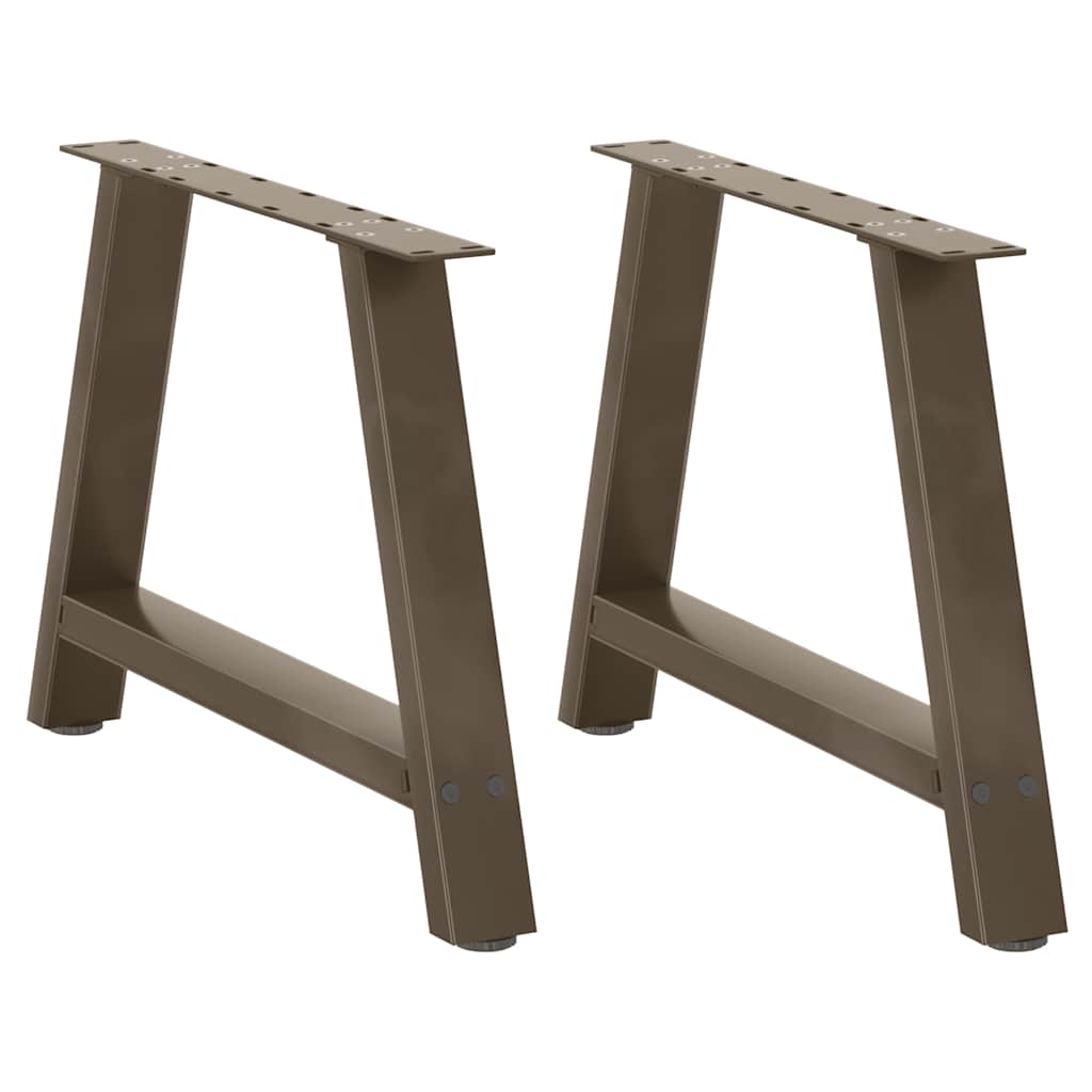 A-Form Couchtischbeine Stahl 60cm, 2er-Set