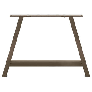 A-Form Couchtischbeine Stahl 60cm, 2er-Set