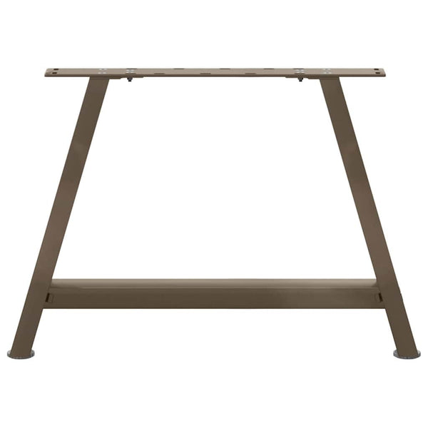 A-Form Couchtischbeine Stahl 60cm, 2er-Set