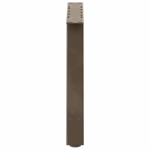 A-Form Couchtischbeine Stahl 60cm, 2er-Set