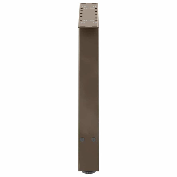 A-Form Couchtischbeine Stahl 60cm, 2er-Set