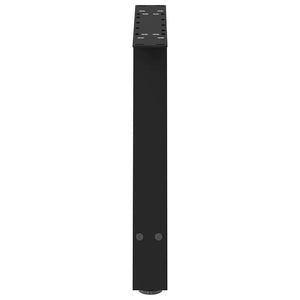 Couchtischbeine A-Form, 70cm, Schwarz, 2er-Set