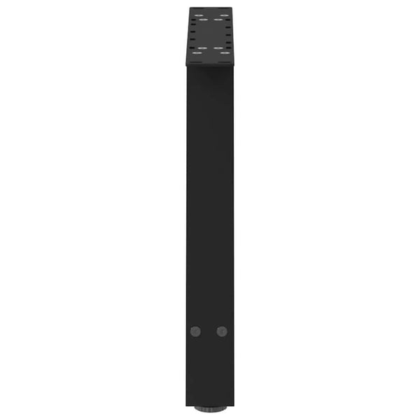 Couchtischbeine A-Form, 70cm, Schwarz, 2er-Set