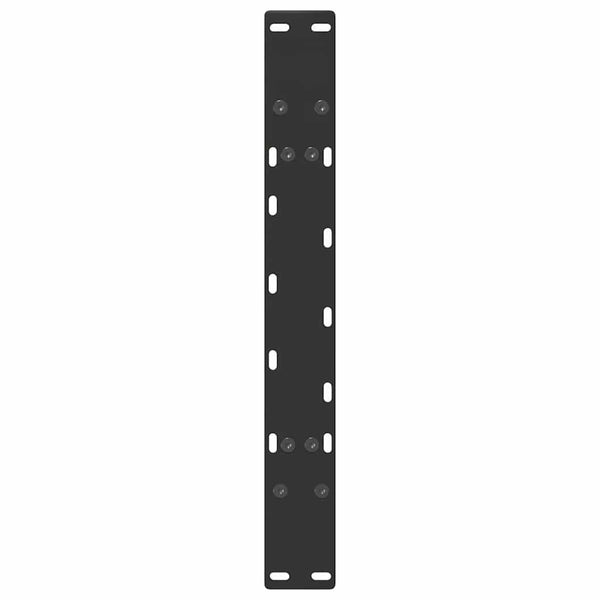 Couchtischbeine A-Form, 70cm, Schwarz, 2er-Set