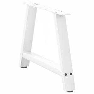 Couchtischbeine A-Form Weiß, 2er Set