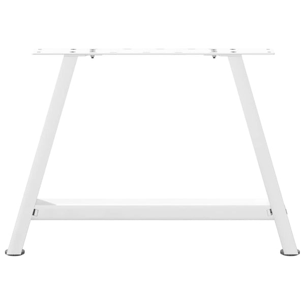 Couchtischbeine A-Form Weiß, 2er Set
