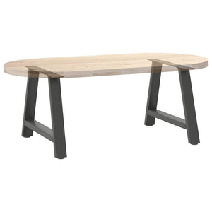 Couchtischbeine A-Form Anthrazit, 2er-Set