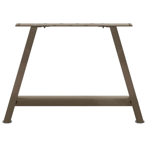A-Form Couchtischbeine, Stahl, 70cm, 2er Set