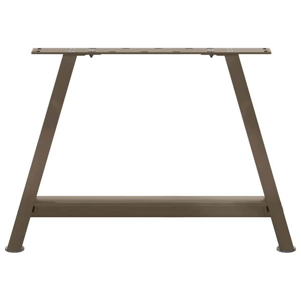 A-Form Couchtischbeine, Stahl, 70cm, 2er Set