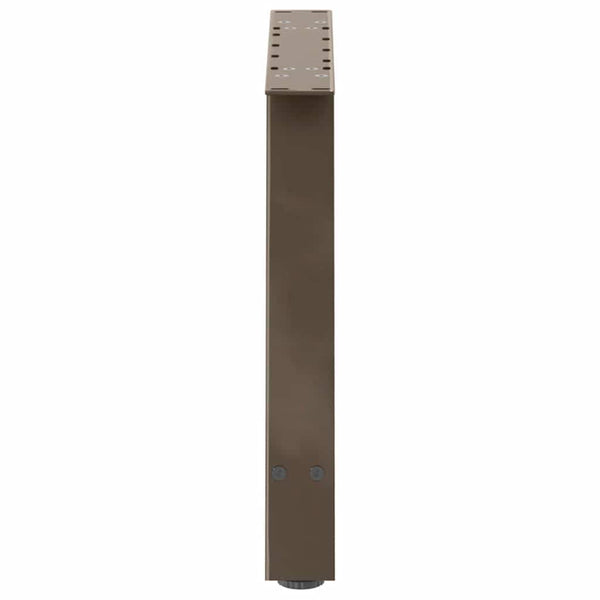 A-Form Couchtischbeine, Stahl, 70cm, 2er Set