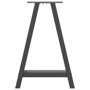 A-Form Tischbeine Anthrazit 50x72 cm (2er Set)
